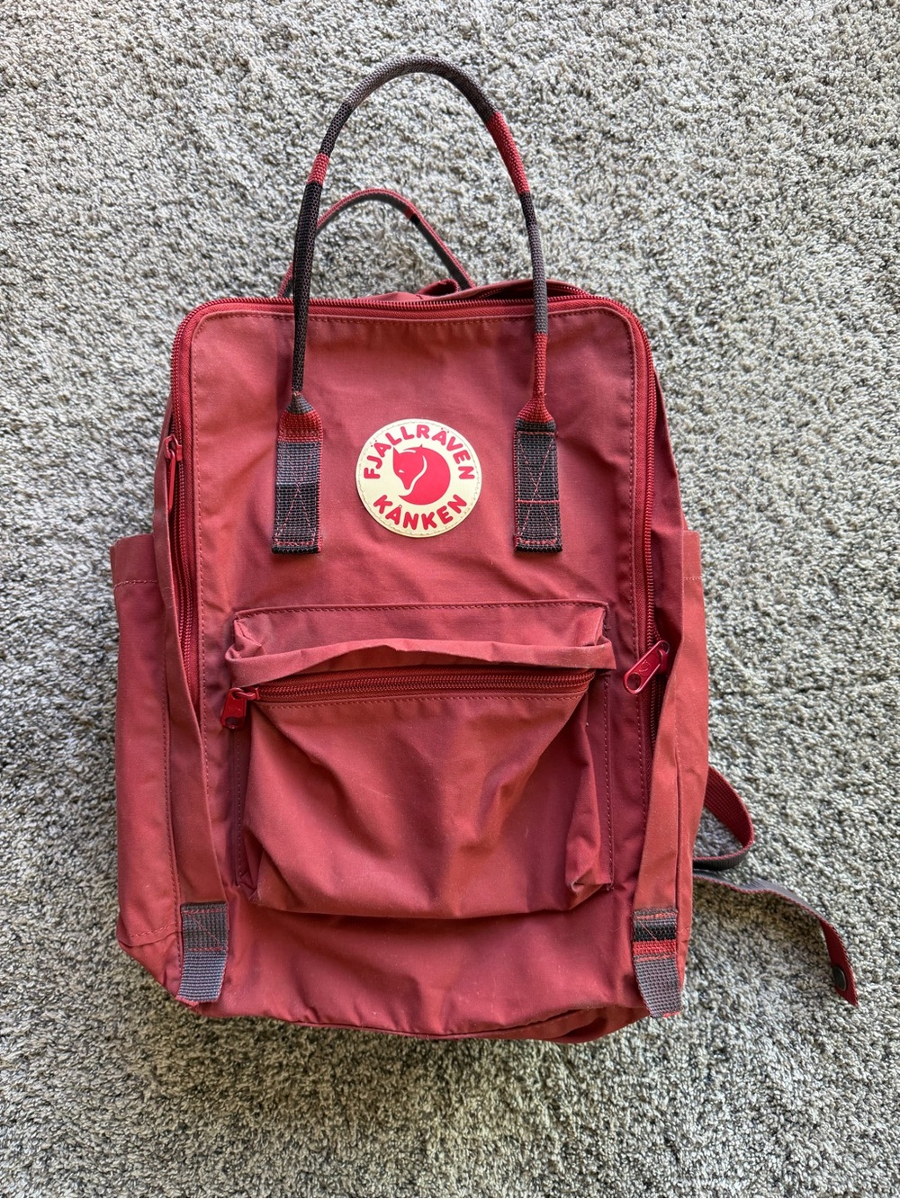 Fjallraven Kånken Laptop Backpack - Red
